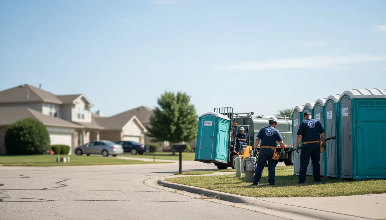 Porta Potty Rental in Wellington, IL near me